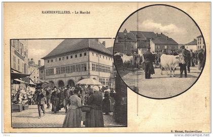 Carte Postale Ancienne de RAMBERVILLERS