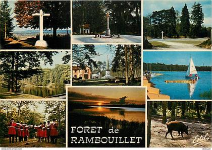 Carte Postale - 78 - Rambouillet - Forêt de Rambouillet - Multivues - CPM - Carte Neuve - Voir Scans Recto-Verso - Posca