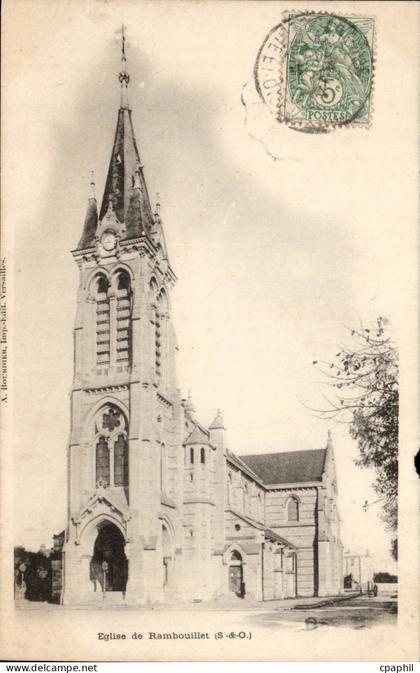 CPA Eglise de Rambouillet