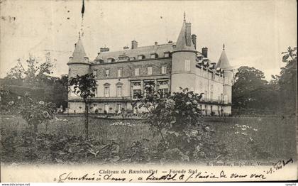 CPA Entree du Chateau de Rambouillet