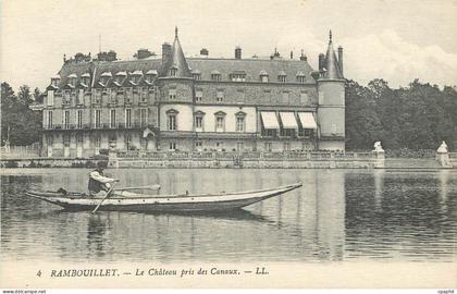 CPA Rambouillet le Chateau pris des Canaux
