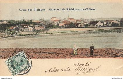 57 RECHICOURT LE CHATEAU AP#DC612 CARTE SOUVENIR GRUSS AUS RIXINGEN