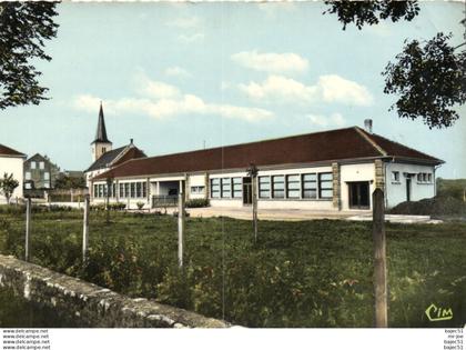 Réchicourt le château - les écoles et l'église