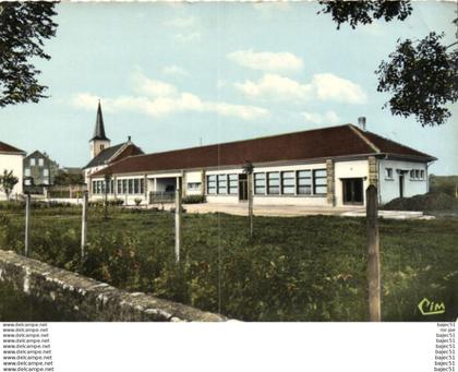 Réchicourt le château - les écoles et l'église