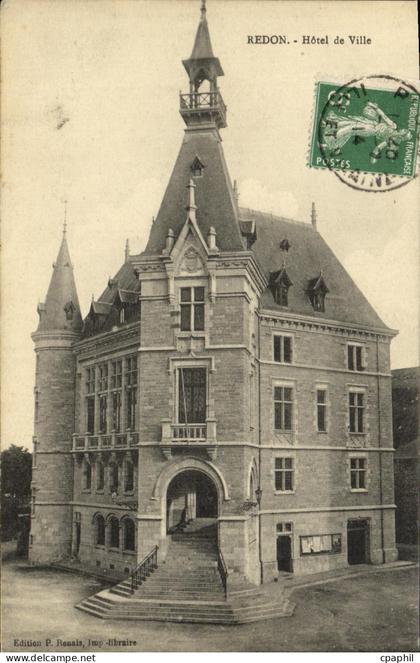 CPA Redon Hotel de Ville