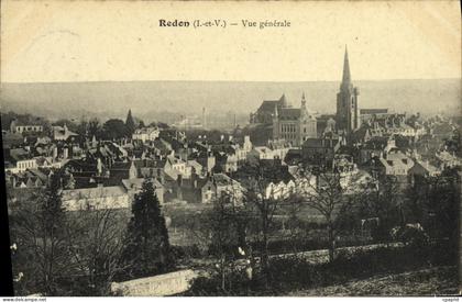 CPA Redon Vue generale