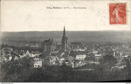 CPA Redon Vue Generale