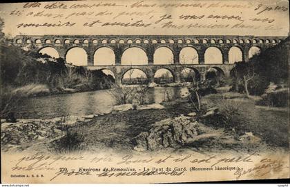 CPA Environs de Remoulins Le Pont du Gard