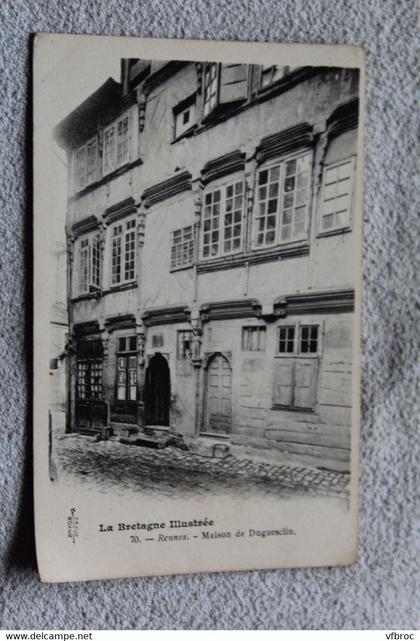 B235, Rennes, maison de Duguesclin, Ille et Vilaine 35