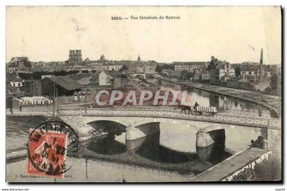 CPA Vue Generale de Rennes