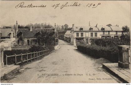 CPA RETHONDES - L'Entrée du Pays (130093)