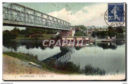 CPA Rethondes Le Pont