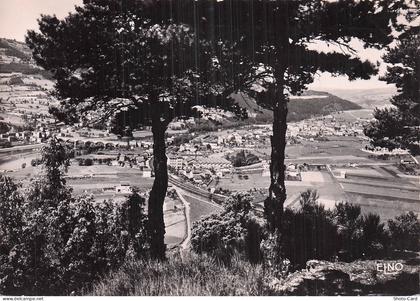 43 RETOURNAC VUE D ENSEMBLE SUR RETOURNAC ET RETOURNAGUET