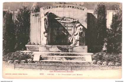 CPA - Carte Postale -France-Revel- Monument aux Morts La montagne noire -  VM37984