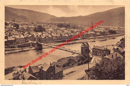 Le Pont suspendu et les Quais - Revin - (8) Ardennes
