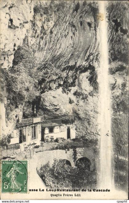 CPA Le Loup Restaurant de la Cascade