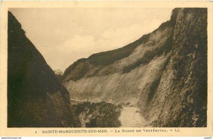 CPA Sainte Marguerite sur mer la gorge de Vesterival