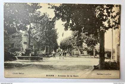 RIANS (83) - AVENUE DE LA GARE