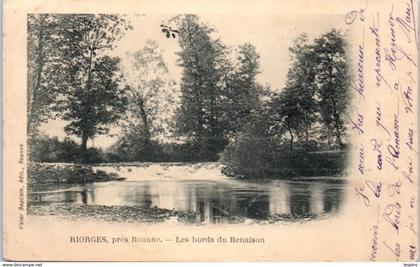 42 - RIORGES --  Les bords du Renaison