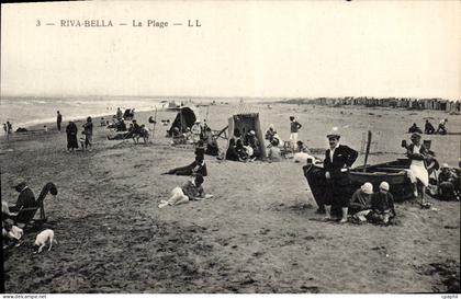 CPA Riva Bella La plage