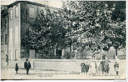 N°51217 -cpa Rivesaltes -pied à terre du Ml Joffre-