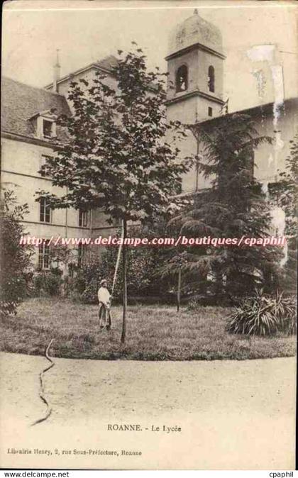 Roanne - Le Lycee - CPA