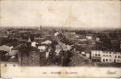 Roanne - Vue Generale - CPA
