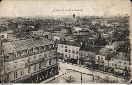 Roanne - Vue Generale - CPA