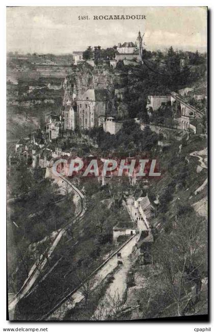 CPA Rocamadour