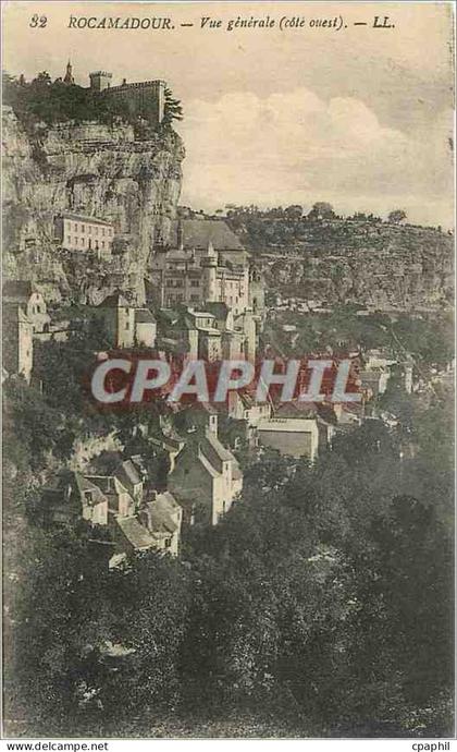 CPA Rocamadour Vue Generale