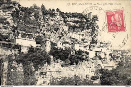 CPA Rocamadour Vue Generale