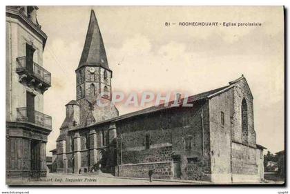 CPA Rochechouart Eglise Paroissiale