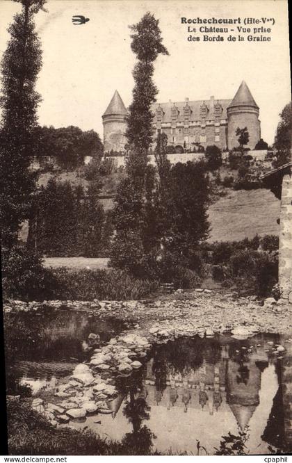 CPA Rochechouart (Haute Vienne) Le Chateau