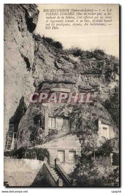 CPA Rochecorbon La Pierre Tombee