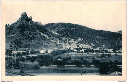 CPA   Carte Postale France   Rochemaure Vue PAnoramique et Avenue du Teil  VM107812