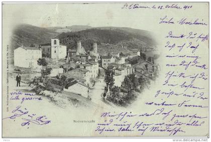 Carte Postale Ancienne de ROCHETAILLEE