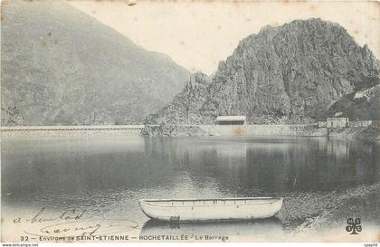 CPA Environs de Saint Etienne Rochetaillee Le Barrage