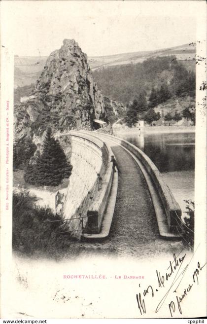 CPA Rochetaillee La Barrage