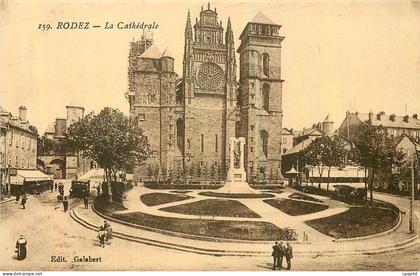 CPA Rodez La Cathedrale