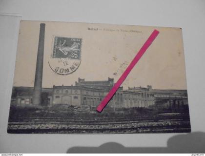 ROISEL Fabrique de Tissus Elastiques Usine Industrie Textile Carte Postale