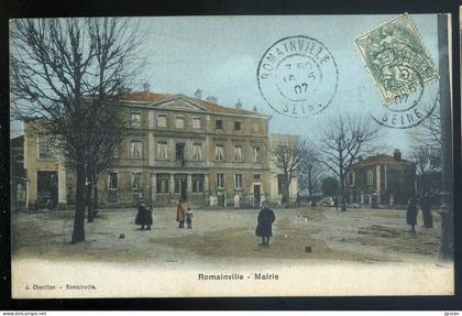 cpa du 93 Romainville - Mairie   JU25-141