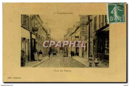 Romainville CPA Rue de Paris