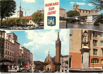 Carte Postale - 26 - Romans sur Isere - Multivues - Blasons - CPM - Voir Scans Recto-Verso - Poscard - Carta Postal -  P