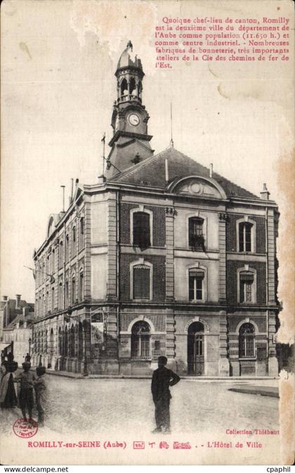 Romilly sur Seine CPA L'hotel de ville