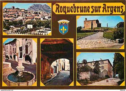 83 - Roquebrune sur Argens - Multivues - Terrain de Basket - CPM - Voir Scans Recto-Verso