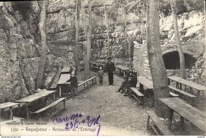 CPA Roquefavour Restaurant de l'Ermitage