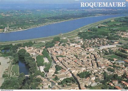 30 ROQUEMAURE VUE AERIENNE