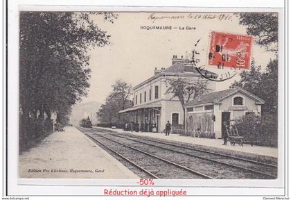 ROQUEMAURE : la gare (GARE) - etat