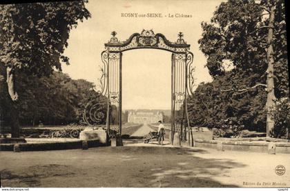 CPA Rosny sur Seine Le Chateau
