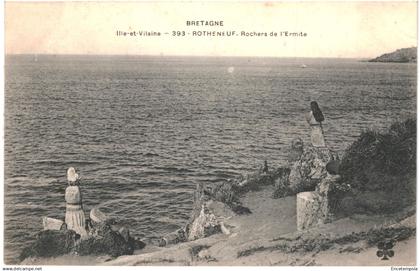 CPA Carte postale France Rotheneuf  Rochers de L'Ermite  VM83970